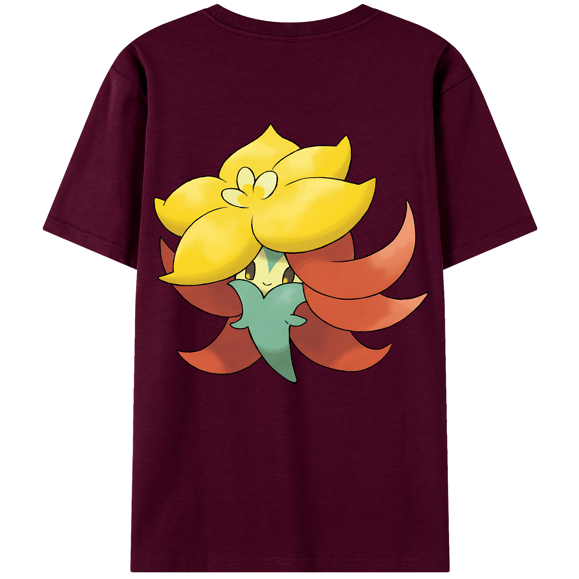 （画像用） ポケットモンスター Pokémon レディース半袖Tシャツ(バックプリント)